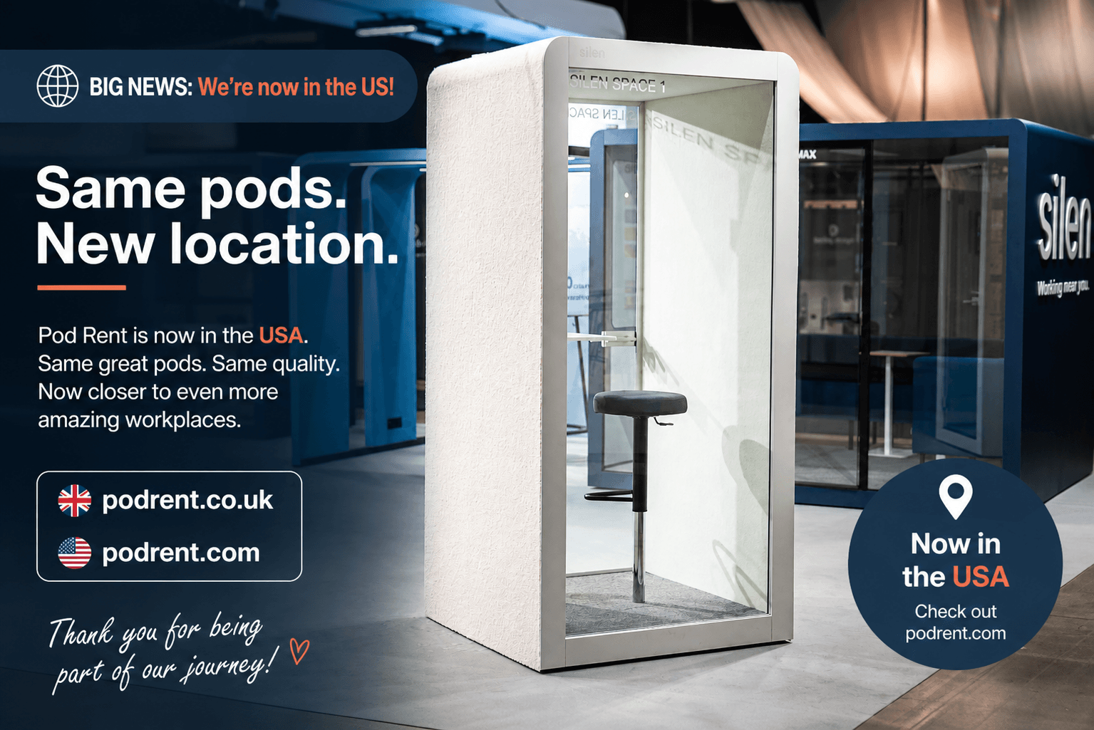 Pod Rent Is Coming to the USA